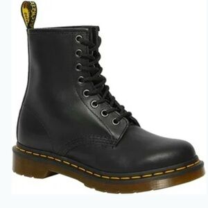 New Dr. Martens Women's 1460 W Nappa Leather 8 Eye Boot, Black Size 6